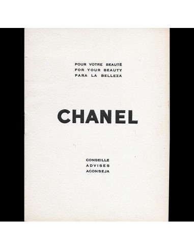 Chanel Parfums - Pour votre beauté Chanel conseille (circa 1948) Découvrez la collection