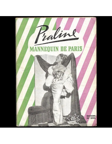 Praline, mannequin de Paris, exemplaire de service de presse avec envoi de l'auteur (1951) des créatures d'habitude