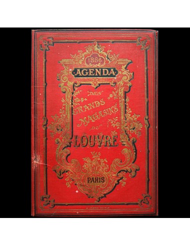 Grands Magasins du Louvre - Agenda pour 1886 store