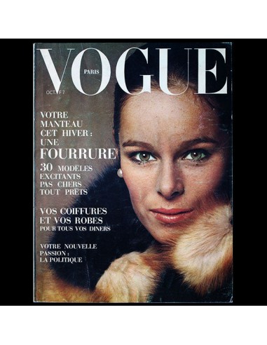 Vogue France (octobre 1969), couverture de Jean-Loup Sieff du meilleur 