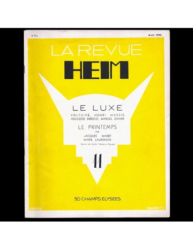 Heim - Revue Heim, n°11 (1935, avril) 50-70% off 