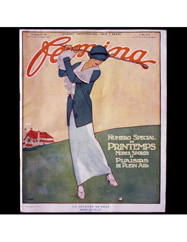 Fémina (15 mai 1913), numéro spécial de printemps, couverture de Javier Gosé paiement sécurisé