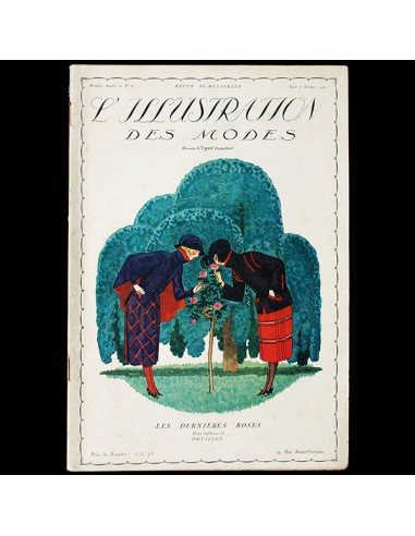 L’Illustration des Modes, 21 octobre 1920, couverture de Pierre Brissaud - Premier numéro shop