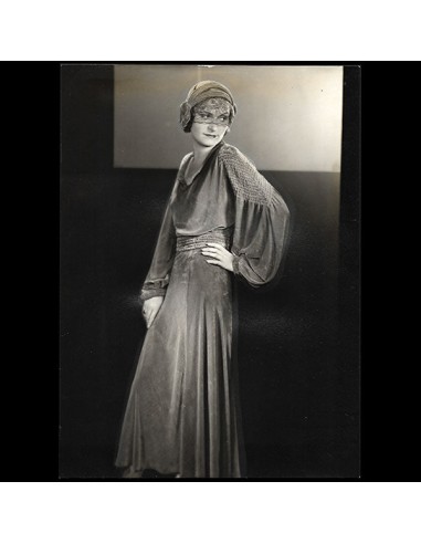 Jeanne Lanvin - Robe en velours (1932) vous aussi creer 