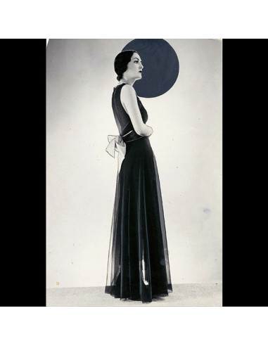 Jean Patou - Robe du soir en tulle, tirage d'époque de Luigi Diaz (1932) online