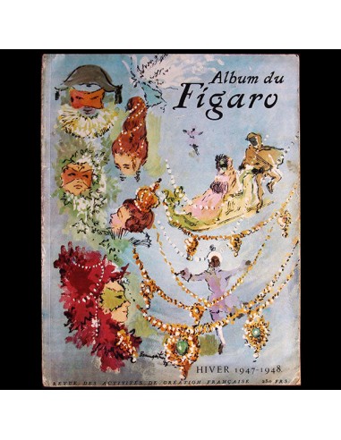 Album du Figaro, n°13, hiver 1947-1948, couverture de Baumgartner france