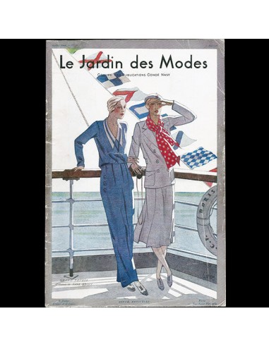 Le Jardin des Modes, n°130, 15 mai 1930, couverture d'Hubert Giron Comparez plus de prix