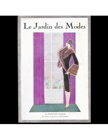 Le Jardin des Modes, n°89, 15 décembre 1926, couverture de Carlos Saenz de Tejada france