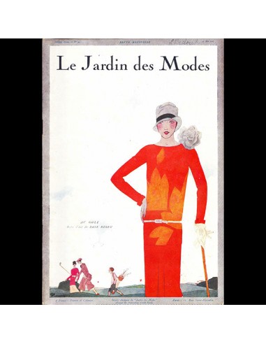 Le Jardin des Modes, n°94, 15 mai 1927, couverture de Pierre Mourgue français