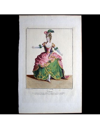 Gallerie des Modes et Costumes Français, 1778-1787, gravure n° aa 150, Venus (circa 1779) votre restaurant rapide dans 